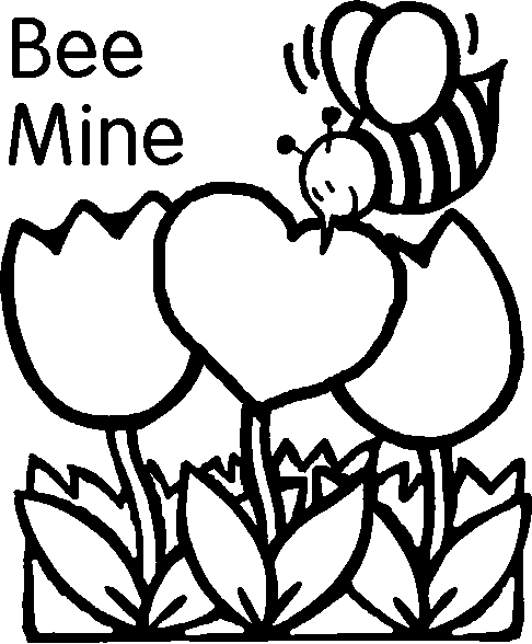 Valentine's Day (Romantic) - Love & Heart Printable Coloring Pages 2