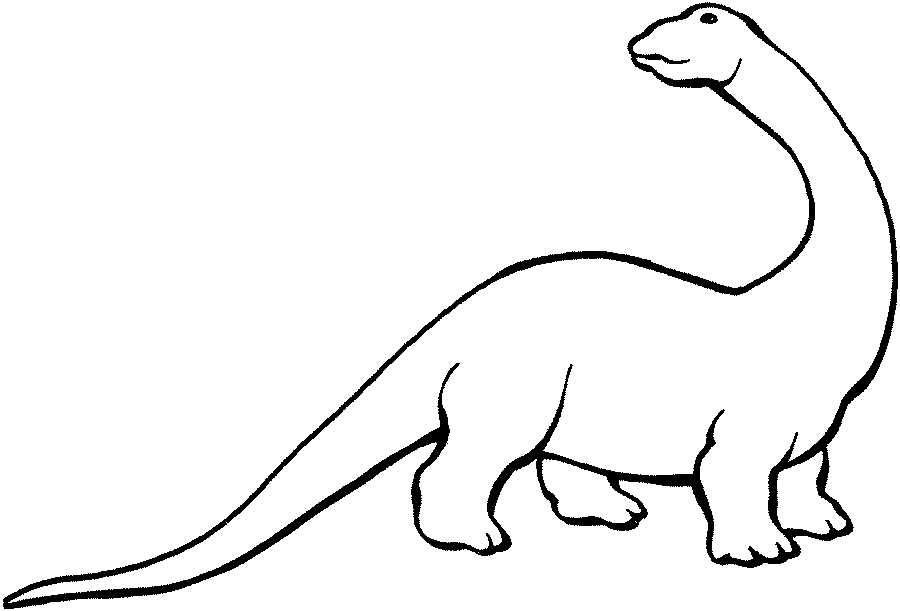 dinosaur outline