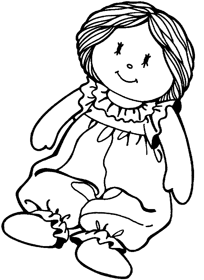colour in doll